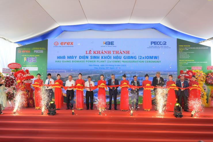 KHÁNH THÀNH NHÀ MÁY ĐIỆN SINH KHỐI HẬU GIANG: DẤU ẤN TỰ HÀO CỦA PECC2 VỚI DỰ ÁN NHÀ MÁY ĐIỆN SINH KHỐI DÙNG TRẤU ĐẦU TIÊN TẠI VIỆT NAM