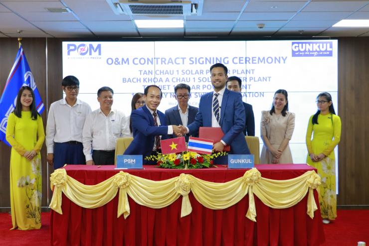 POM KÝ HỢP ĐỒNG VẬN HÀNH VÀ BẢO TRÌ 4 DỰ ÁN MỚI